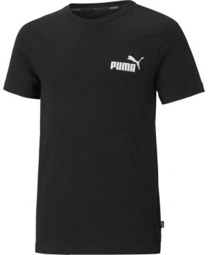 Puma ESS SMALL LOGO TEE Pánske tričko, čierna, veľkosť