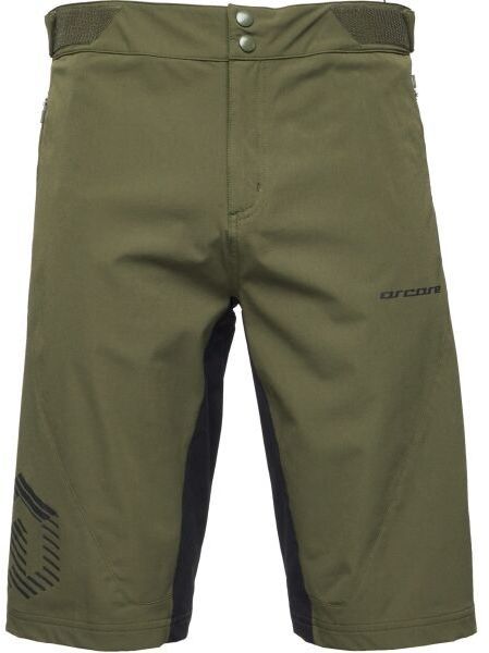 Arcore MONTEGO Pánske cyklistické šortky, khaki, veľkosť XXL