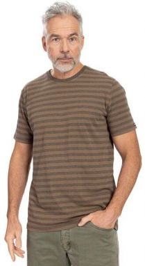 BUSHMAN REECE Pánske tričko, khaki, veľkosť