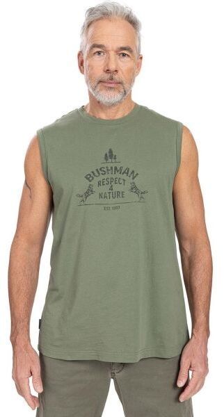 BUSHMAN MITCH Pánske tielko, khaki, veľkosť