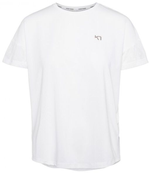 KARI TRAA VILDE AIR Dámske športové tričko, biela, veľkosť