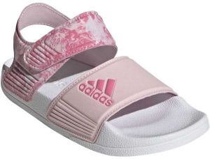 adidas ADILETTE SANDAL K Detské sandále, ružová, veľkosť