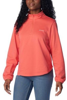 Columbia TREK™ FRENCH TERRY HZ UPDATE Dámska mikina, červená, veľkosť