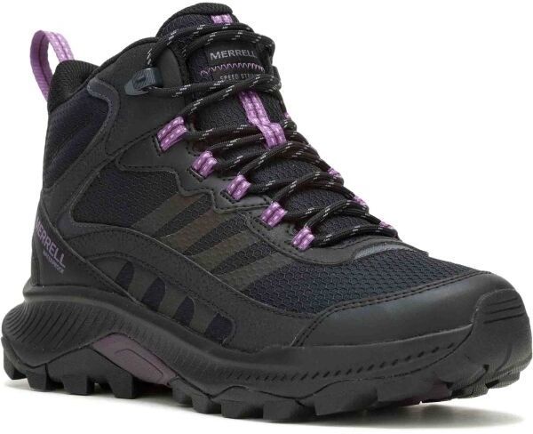 Merrell SPEED STRIKE 2 MID WP Dámska outdoorová obuv, čierna, veľkosť 41