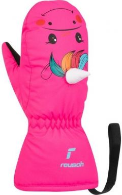 Reusch SWEETY MITTEN Zimné rukavice pre najmenších, ružová, veľkosť