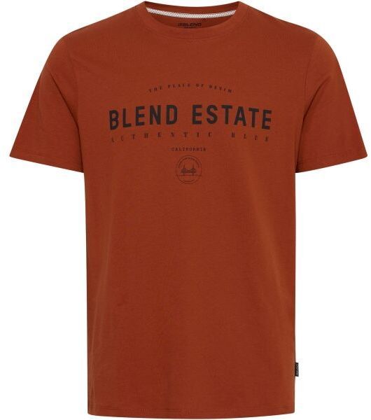 BLEND regular fit Pánske tričko, červená, veľkosť