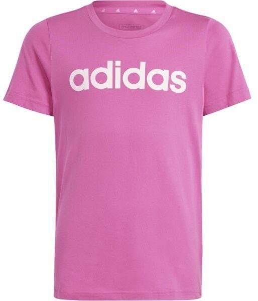 adidas LINEAR LOGO TEE Dievčenské tričko, ružová, veľkosť