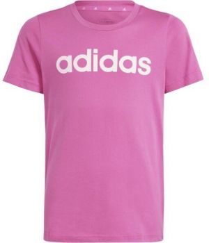 adidas LINEAR LOGO TEE Dievčenské tričko, ružová, veľkosť