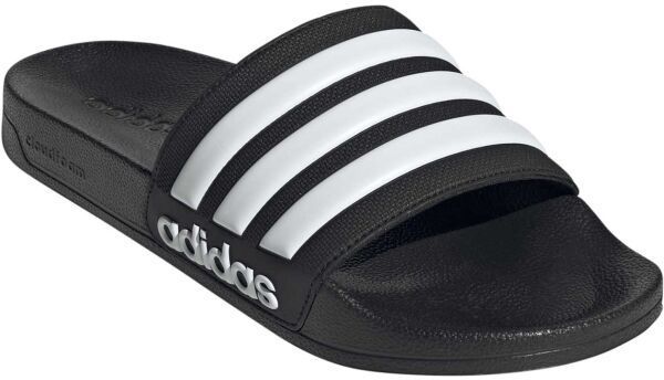 adidas ADILETTE SHOWER Pánske šĺapky, čierna, veľkosť 39