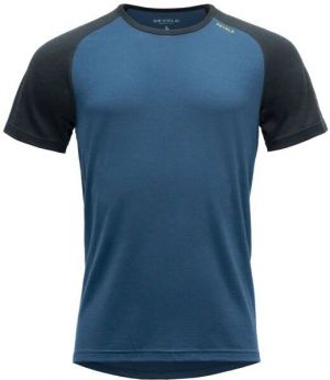 Devold JAKTA MERINO 200 Pánske tričko, modrá, veľkosť