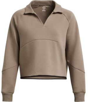 Under Armour UNSTOPPABLE FLEECE Dámska mikina, hnedá, veľkosť