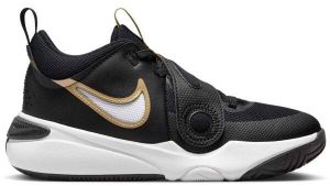 Nike TEAM HUSTLE D 11 Detská basketbalová obuv, čierna, veľkosť 38