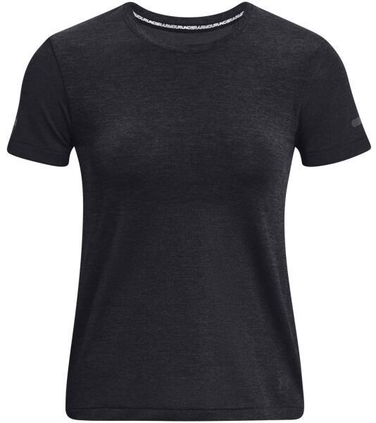 Under Armour SEAMLESS STRIDE Dámske športové tričko s krátkym rukávom, čierna, veľkosť