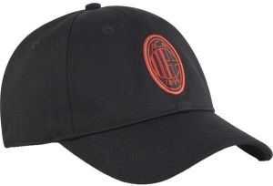 Puma AC MILAN ESSENTIALS CAP Šiltovka, čierna, veľkosť
