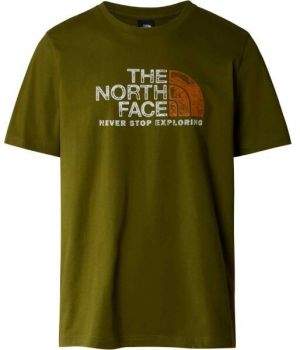 The North Face RUST Pánske tričko, khaki, veľkosť