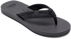 Quiksilver CARVER SQUISH Pánske žabky, tmavo sivá, veľkosť 39