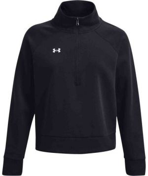 Under Armour RIVAL FLEECE HZ Dámska mikina, čierna, veľkosť L