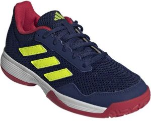 adidas GAMESPEC K Detská tenisová obuv, tmavě modrá, veľkosť 36