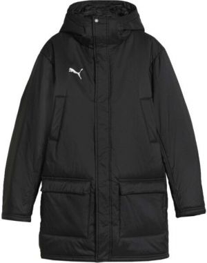 Puma TEAMFINAL WINTER JACKET Pánska futbalová zimná bunda, čierna, veľkosť