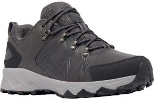 Columbia PEAKFREAK II OUTDRY LEATHER Pánska outdoorová obuv, tmavo sivá, veľkosť 43.5