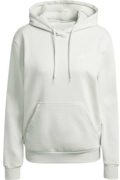 adidas PERFOMANCE FLEECE HOODIE Dámska mikina, svetlo zelená, veľkosť