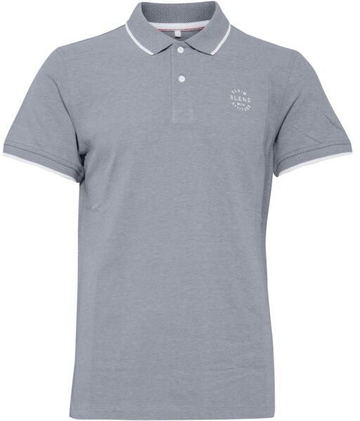 BLEND BHNATE Pánske tričko polo, svetlomodrá, veľkosť