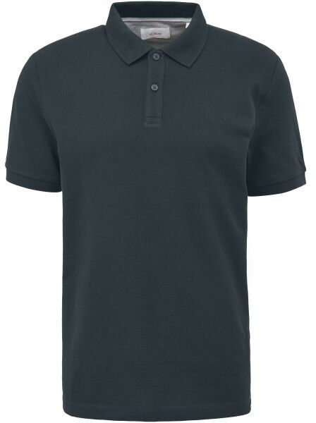 s.Oliver RL POLO SHIRT NOOS Pánska polokošeľa, tmavo sivá, veľkosť
