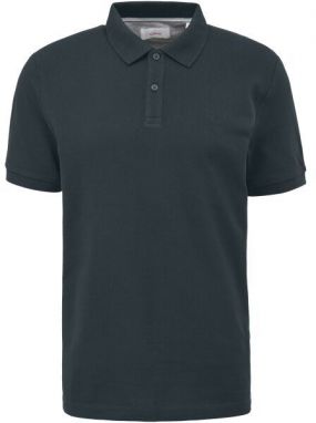 s.Oliver RL POLO SHIRT NOOS Pánska polokošeľa, tmavo sivá, veľkosť