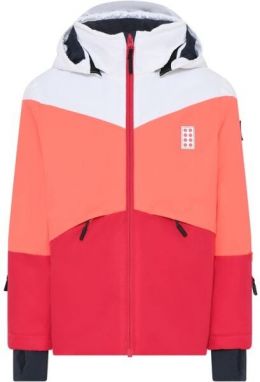 LEGO® kidswear LWJESTED 708 JACKET Detská lyžiarska bunda, ružová, veľkosť