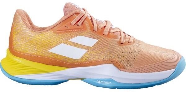 Babolat JET MACH 3 CLAY W Dámska tenisová obuv, oranžová, veľkosť 39