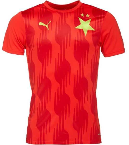 Puma SKS PREMATCH SS JERSEY Pánsky futbalový dres, červená, veľkosť