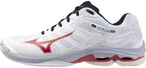 Mizuno WAVE VOLTAGE 2 Pánska volejbalová obuv, biela, veľkosť 43
