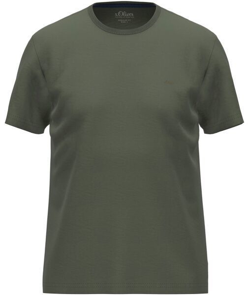 s.Oliver RL T-SHIRT SS NOOS Pánske tričko, khaki, veľkosť