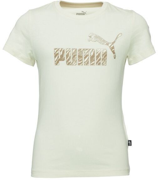 Puma ESSENTIALS + ANIMAL GRAPHIC TEE Dámske tričko, béžová, veľkosť
