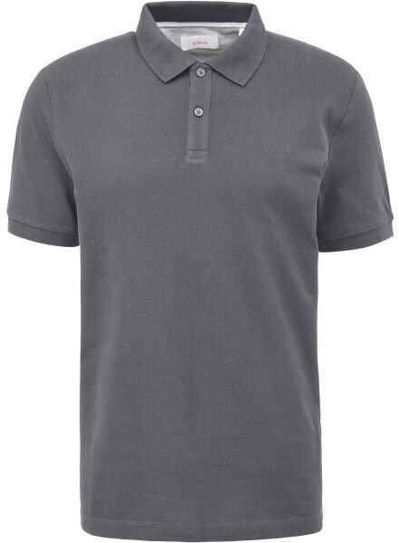 s.Oliver RL POLO SHIRT NOOS Pánska polokošeľa, sivá, veľkosť