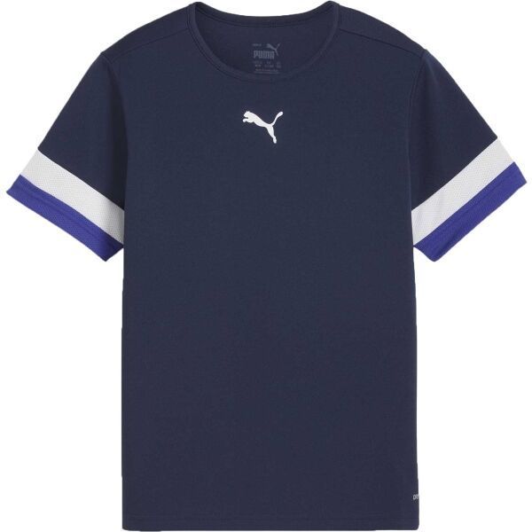 Puma INDIVIDUALRISE JERSEY JR Futbalové tričko, tmavo modrá, veľkosť