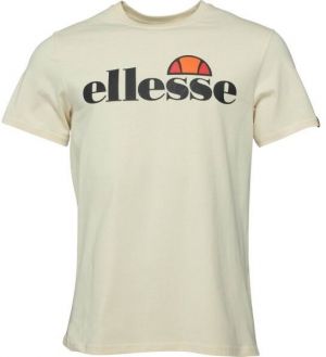 ELLESSE PRADO Pánske tričko, béžová, veľkosť