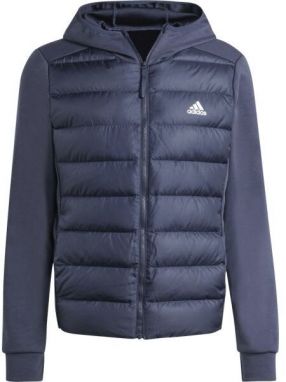 adidas ESSENTIALS JACKET Pánska elegeantná bunda, tmavo modrá, veľkosť