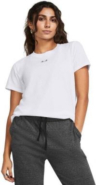 Under Armour OFF CAMPUS CORE Dámske tričko, biela, veľkosť M