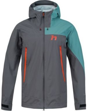 Hannah NEXUS Pánska technická hardshell bunda, tmavo sivá, veľkosť