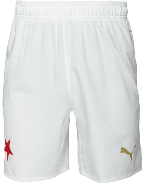 Puma SKS SHORTS PROMO Pánske futbalové šortky, biela, veľkosť