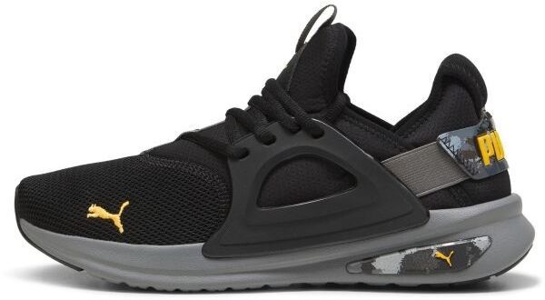Puma SOFTRIDE ENZO EVO ELEMENTAL CAMO Pánska vychádzková obuv, čierna, veľkosť 44.5