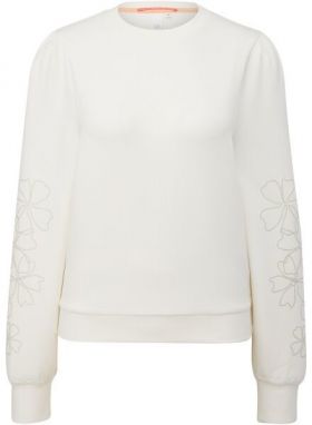 s.Oliver Q/S SWEATSHIRT Dámska mikina, biela, veľkosť