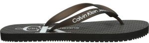 Calvin Klein BEACH SANDAL GLOSSY Pánske žabky, čierna, veľkosť
