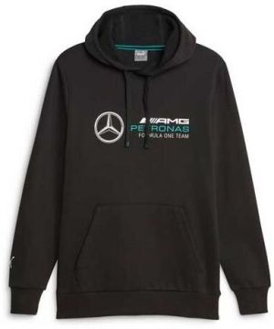 Puma MERCEDES-AMG PETRONAS F1 ESS Pánsky sveter, čierna, veľkosť
