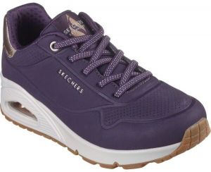 Skechers UNO - SHIMMER AWAY Dámska vychádzková obuv, fialová, veľkosť