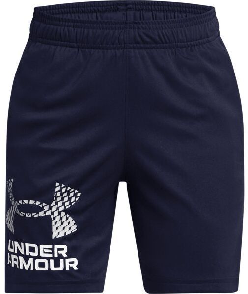 Under Armour TECH LOGO Chlapčenské kraťasy, tmavo modrá, veľkosť