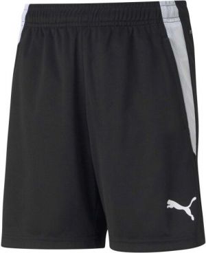 Puma TEAMLIGA TRAINING SHORTS JR Detské športové kraťasy, čierna, veľkosť