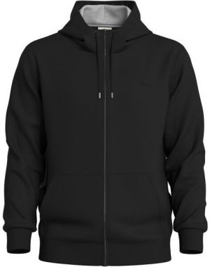 s.Oliver RL SWEATSHIRT JACKET NOOS Pánska mikina, čierna, veľkosť