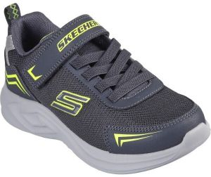 Skechers MAZEMATICS Detská vychádzková obuv, tmavo sivá, veľkosť